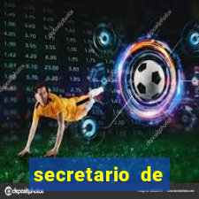 secretario de esporte salario